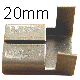 20mm * Verschlussh�lsen f�r Stahlbandumreifungen * RMe